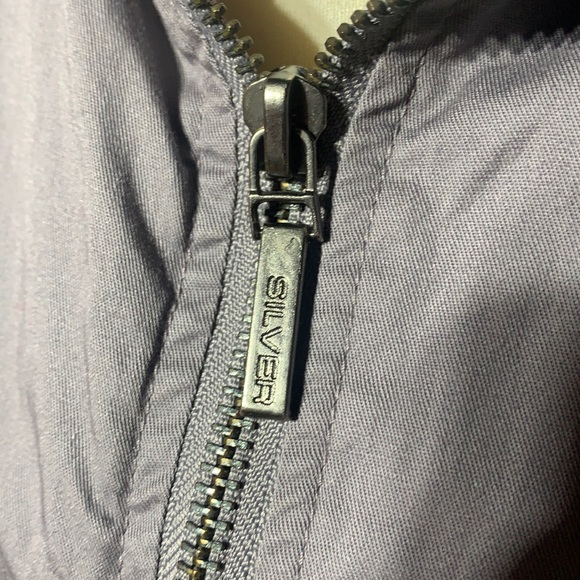 Silver jeans cotton lace zip up jacket great find! - Picture 9 of 16